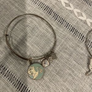 Alex and Ani baby boy stork charm